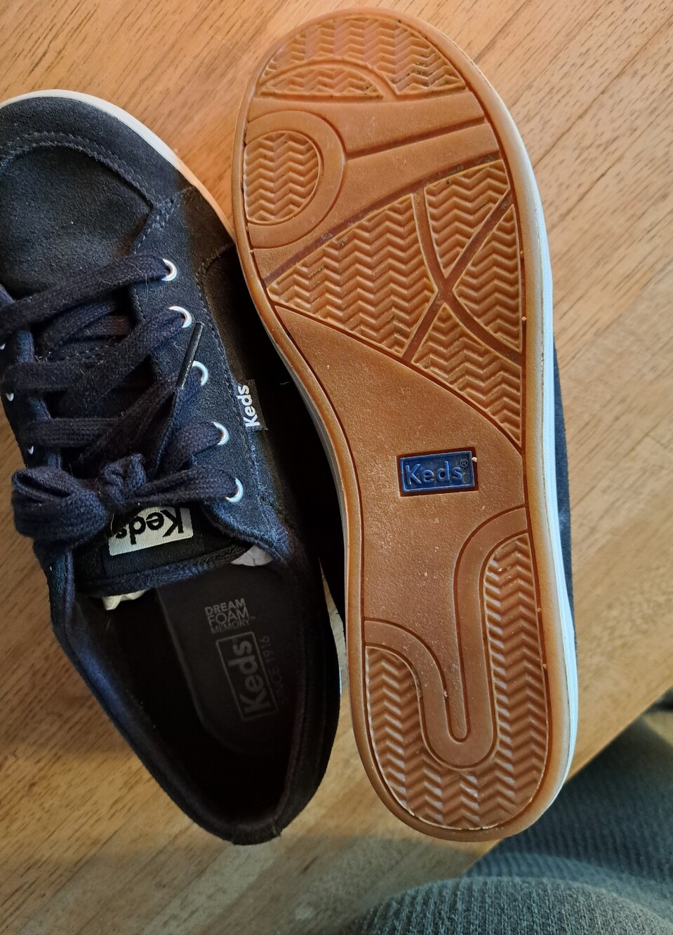 Keds Black Canvas Sneakers